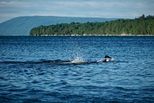 Comment optimiser la gestion de l'énergie pour une compétition de natation en eau libre?